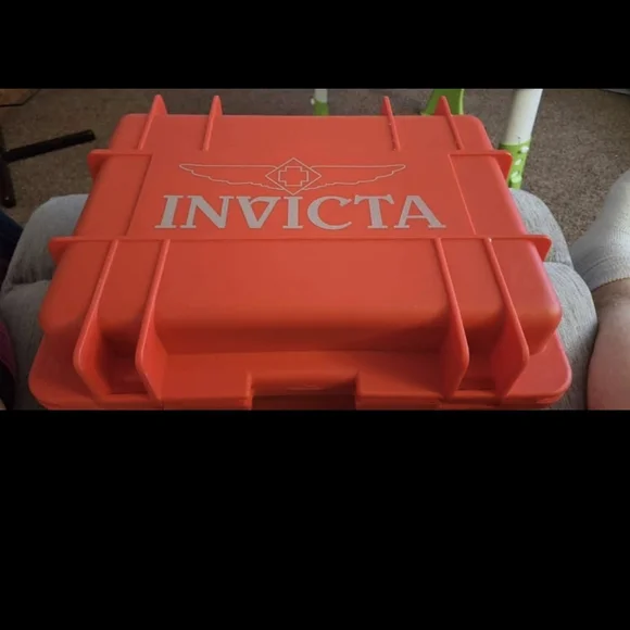 Invicta Orange and Black Jewelry Organizer - Picture 2 of 2
